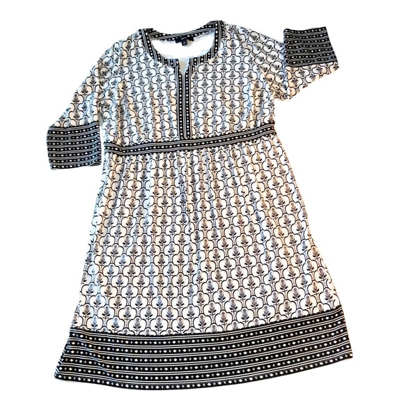 ellos Dresses & Skirts - **Unique Patterned Dress - Stand Out in Style!**